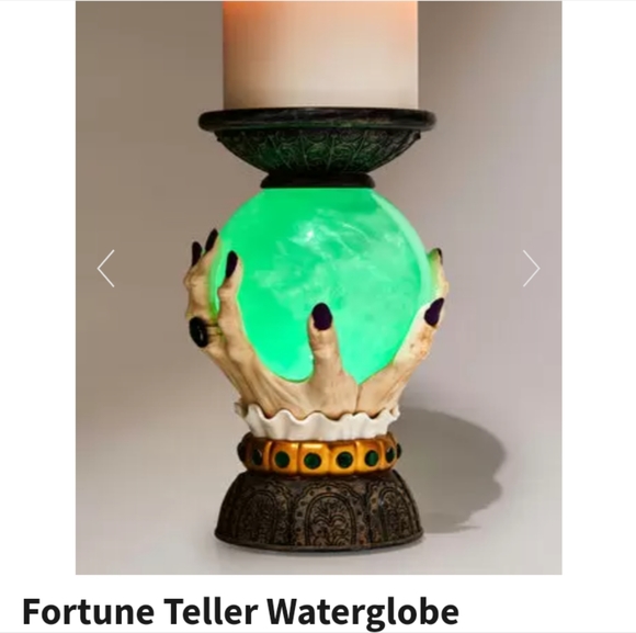 🔮 Bath & Body Works FortuneTteller Water Globe candle holder - Picture 3 of 4